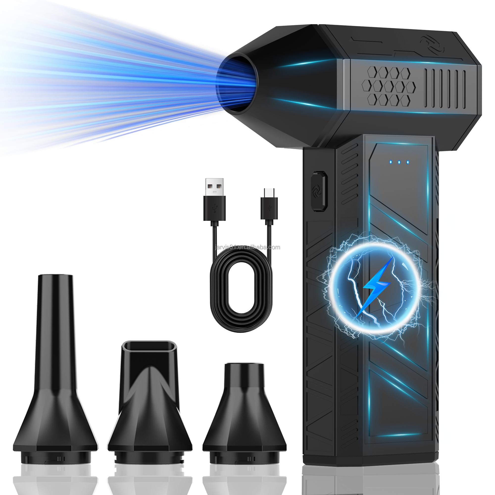 X3Mini air duster, Suflanta Aer Comprimat Portabil pentru Curatarea Electronice, Auto, Interior & Exterior