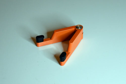 Suport telefon si Tableta, Design V, fixare pe birou, universal cu unghi reglabil
